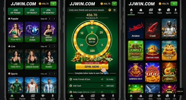 JJWin Game Free Design