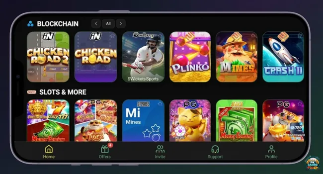 PKCASINO Game Download Logo