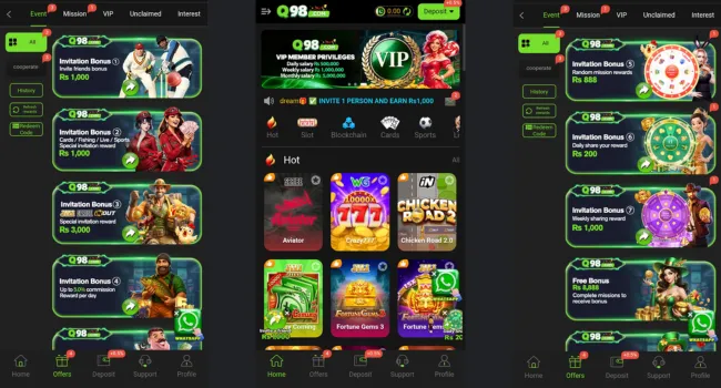 Q98 Game Download Free
